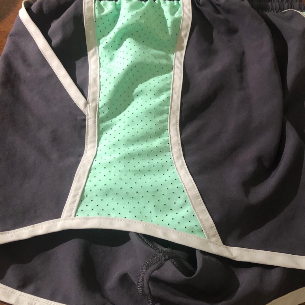 Mint/Grey Flyby Under Armour Shorts